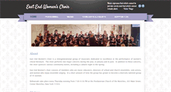 Desktop Screenshot of eastendwomenschoir.com